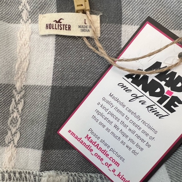 Tom & Jerry One-of-a-Kind Hollister Custom MadAndie Super Soft Flannel - Picture 3 of 5